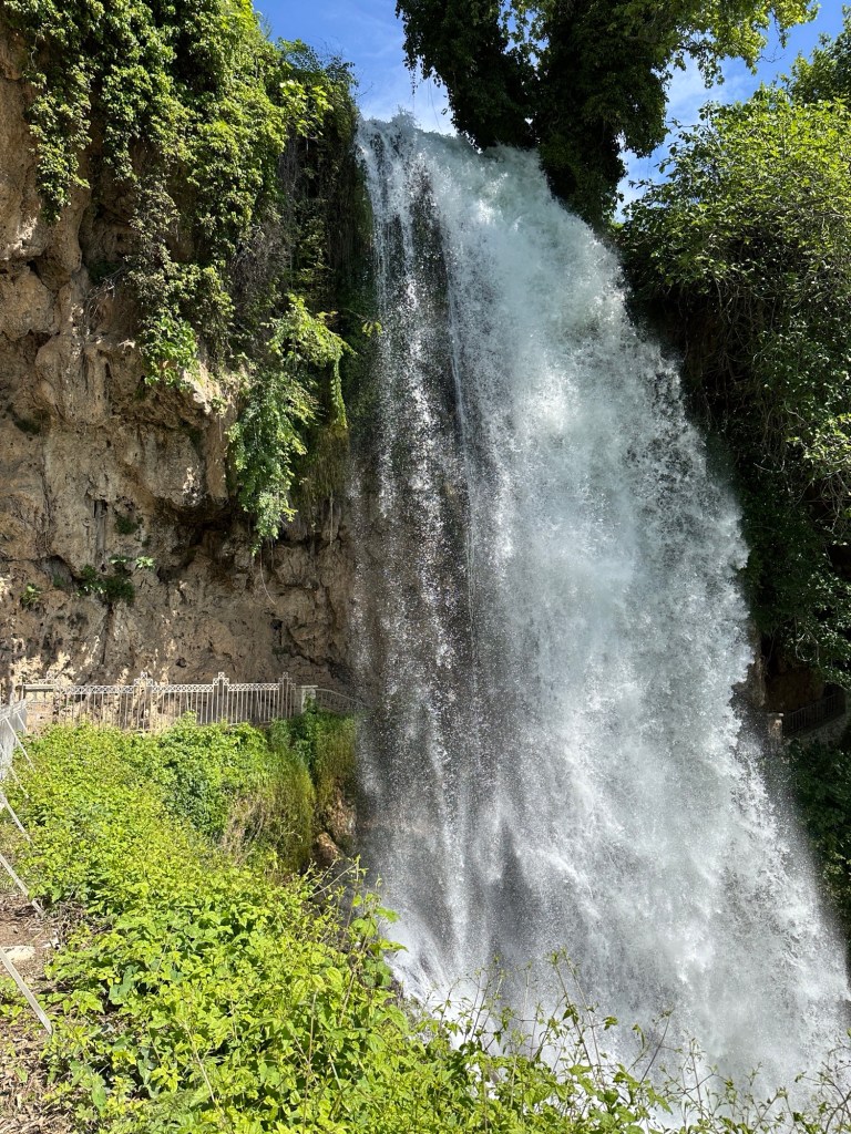 De waterval van Edessa in Macedonië