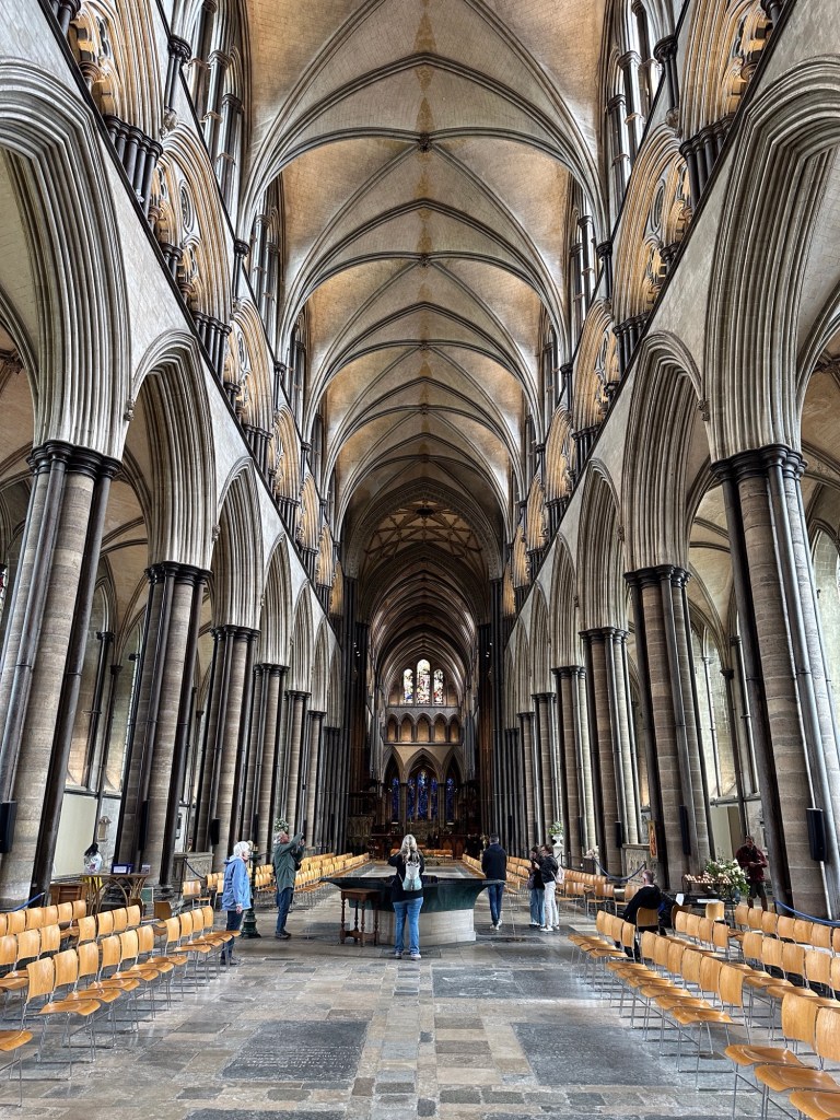 Salisbury, binnenzicht Kathedraal 