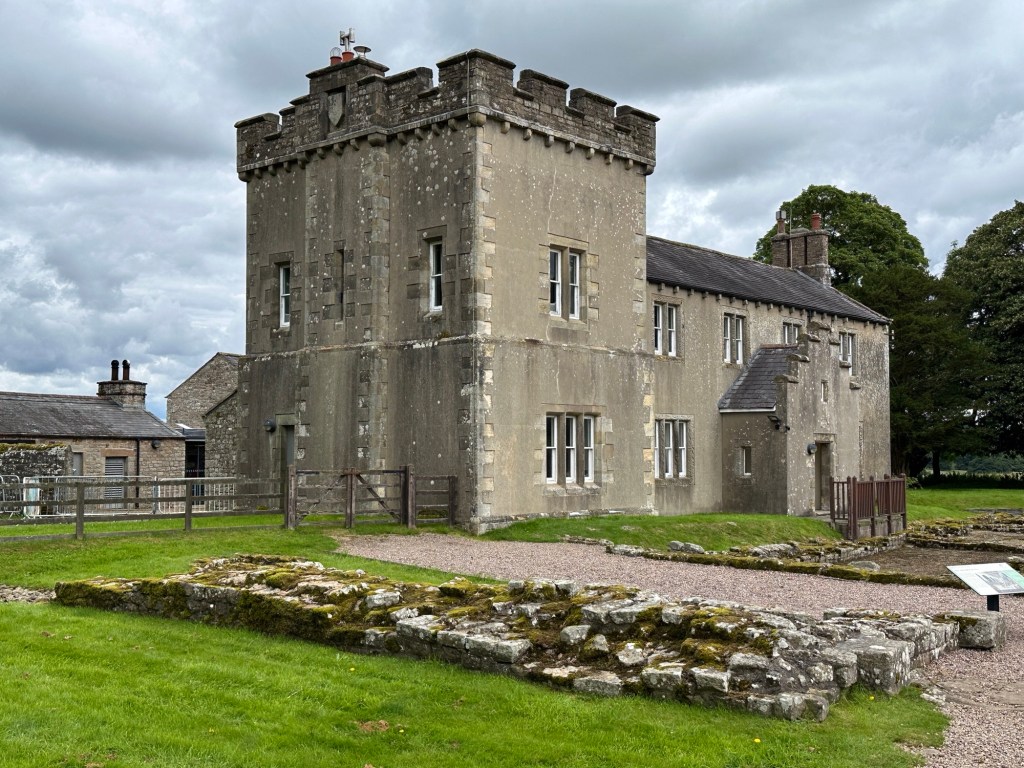 Birdoswald victoriaans kasteel. 