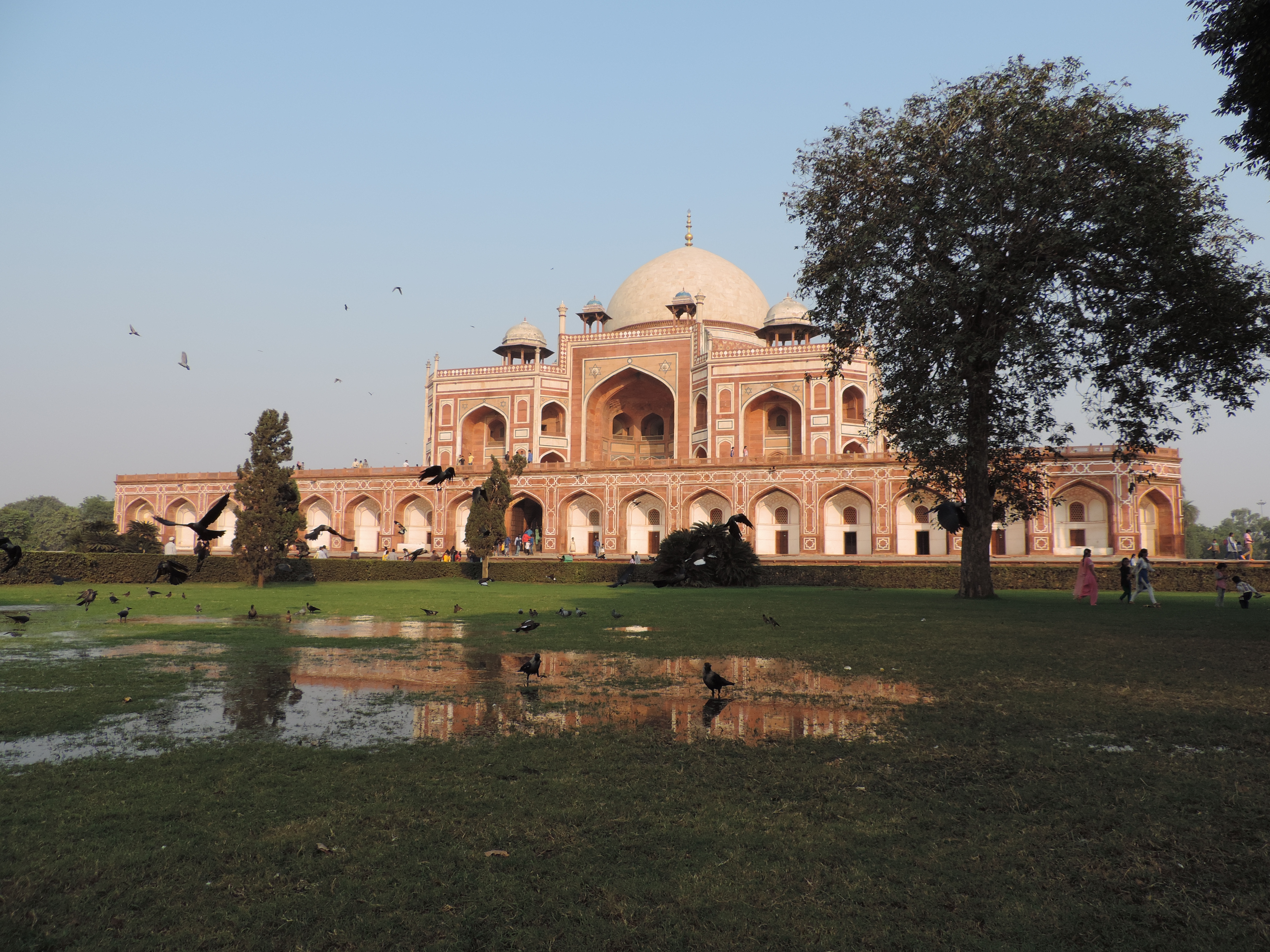 Humayun's tomb hoofdgebouw. 