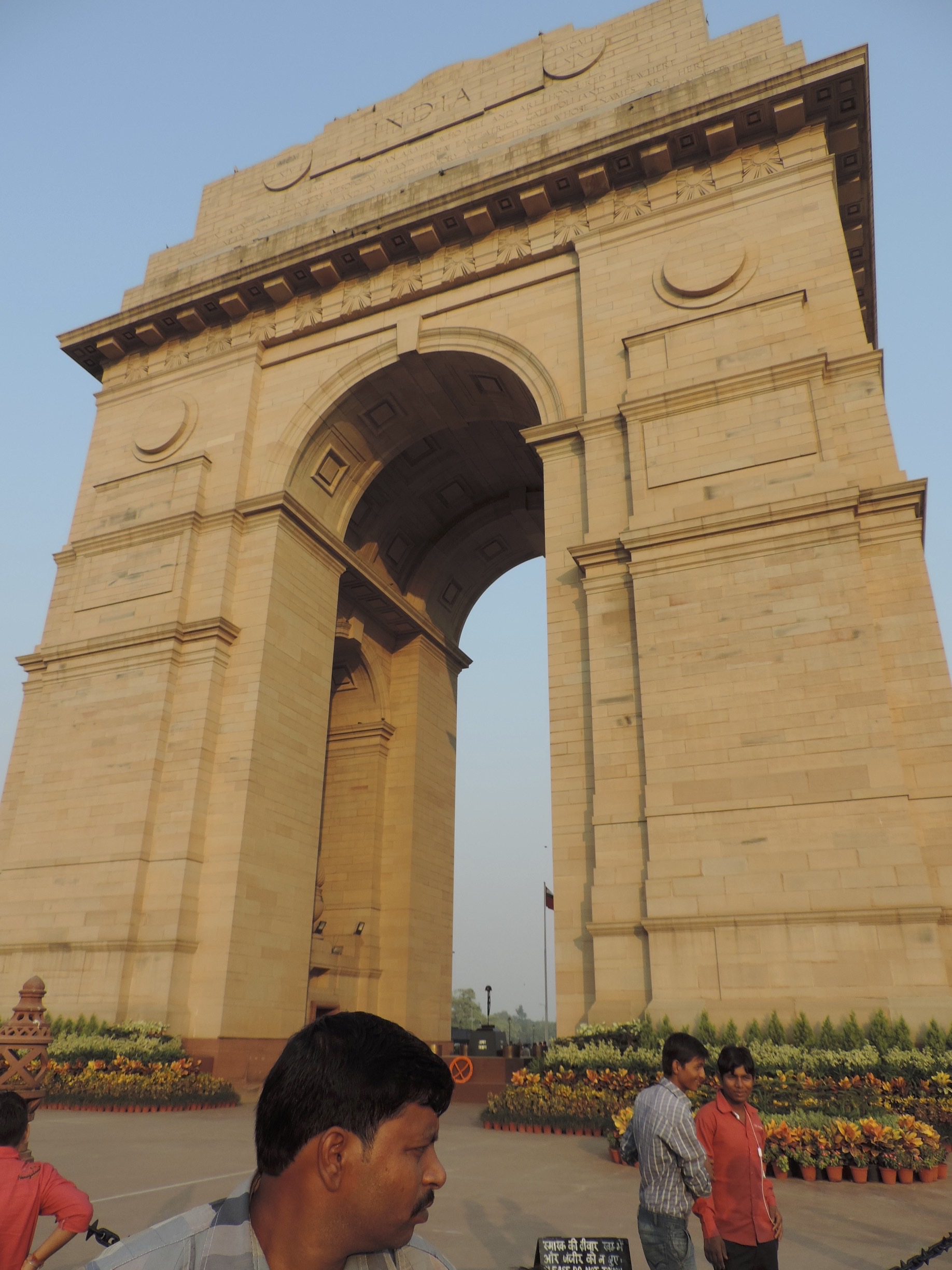 India Gate triomfboog. 