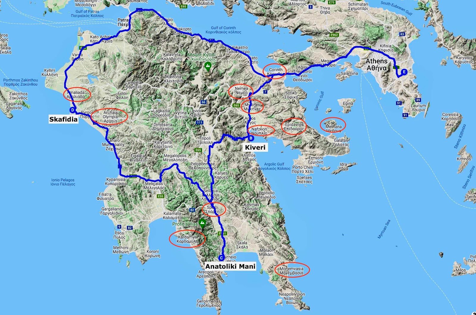 Peloponnesos 