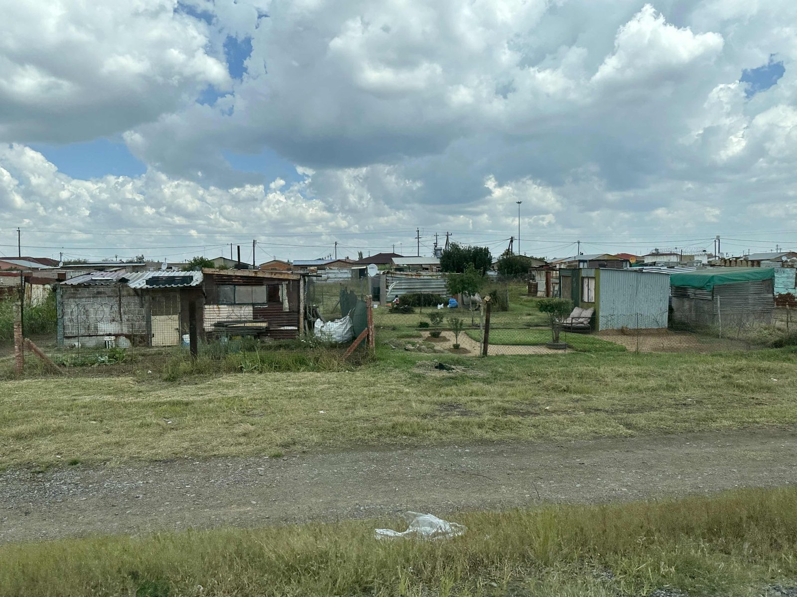 Sasolburg: sloppenwijk.
