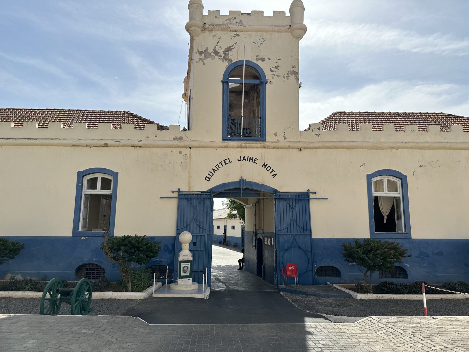 Kazerne in Praia.