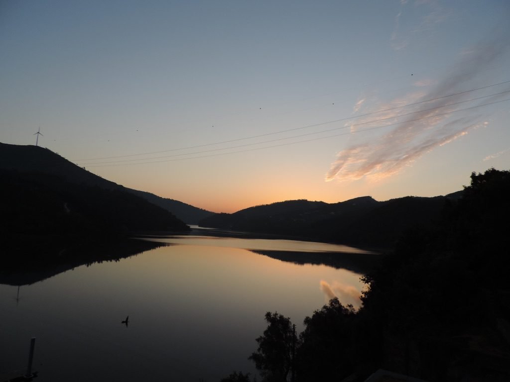 Zonsopkomst over de Douro. 