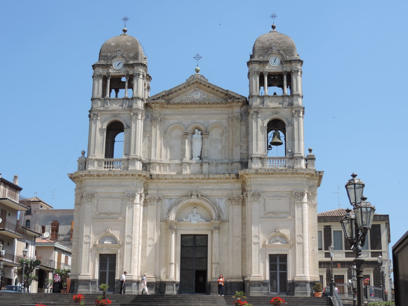 Kerk van Zafferana Etnea.