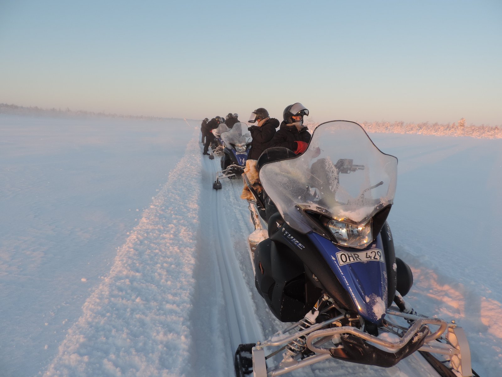 Sneeuwscooters in 