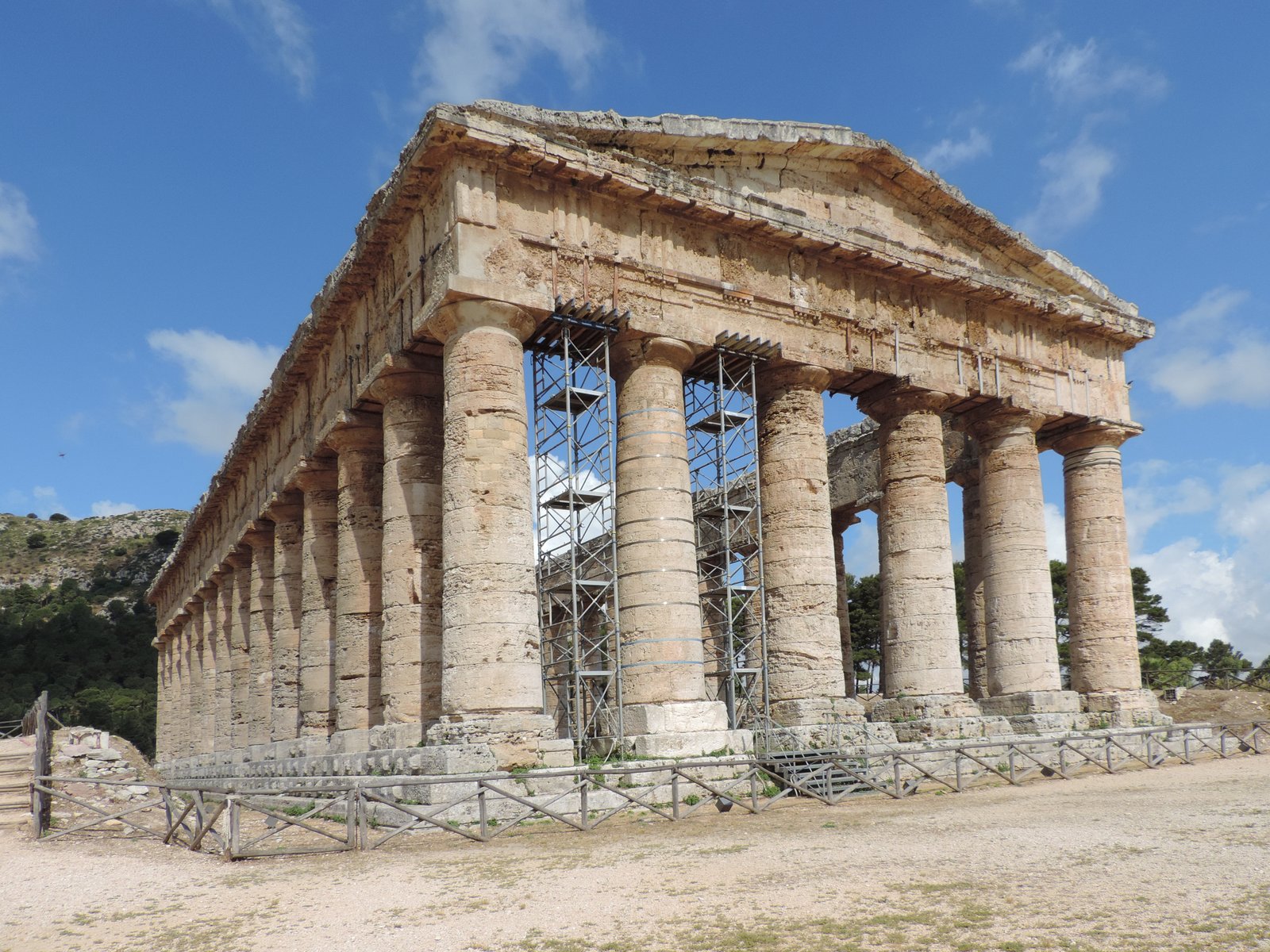 Dorische tempel van Segesta.
