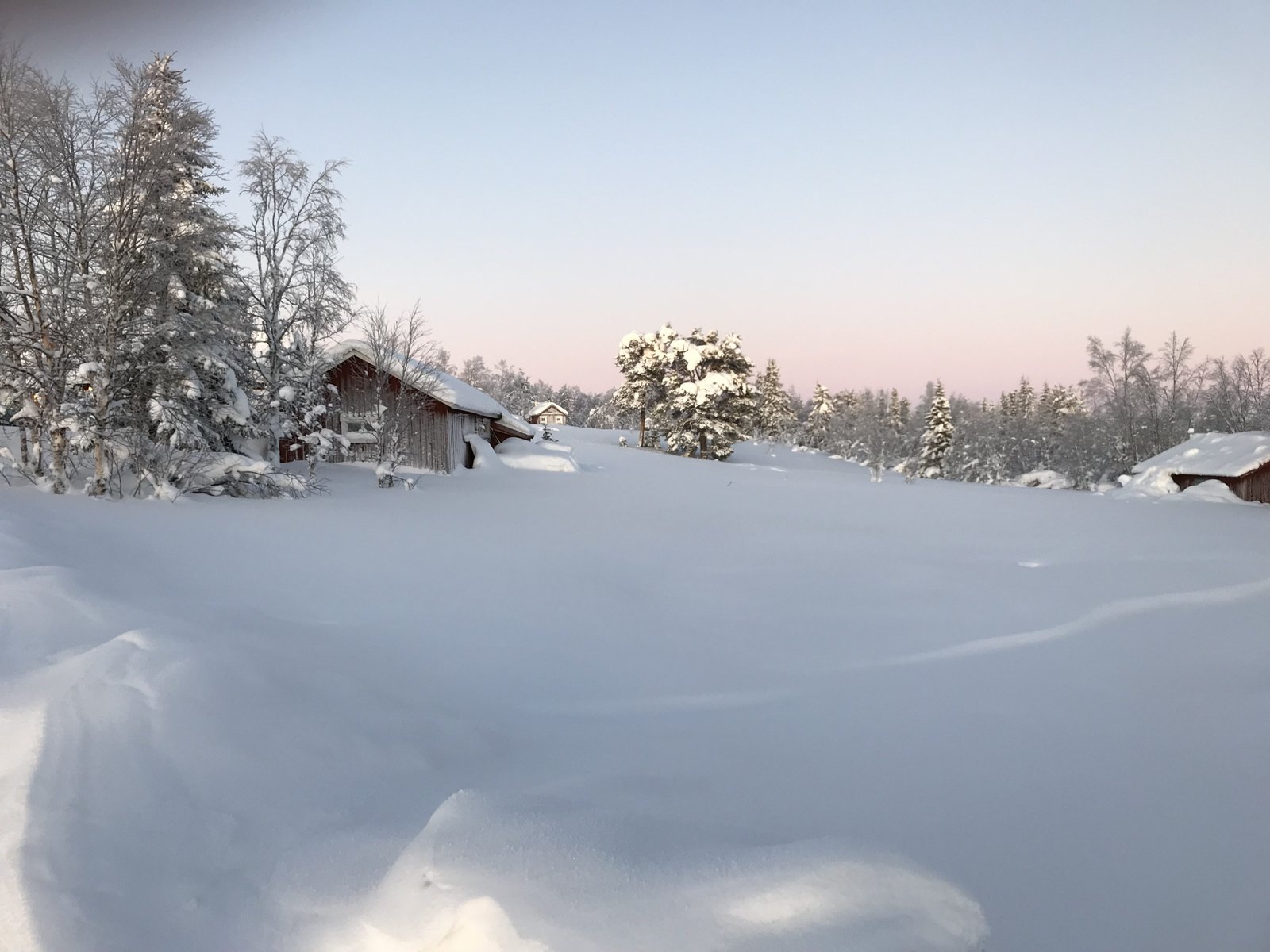 Sneeuwlandschap.