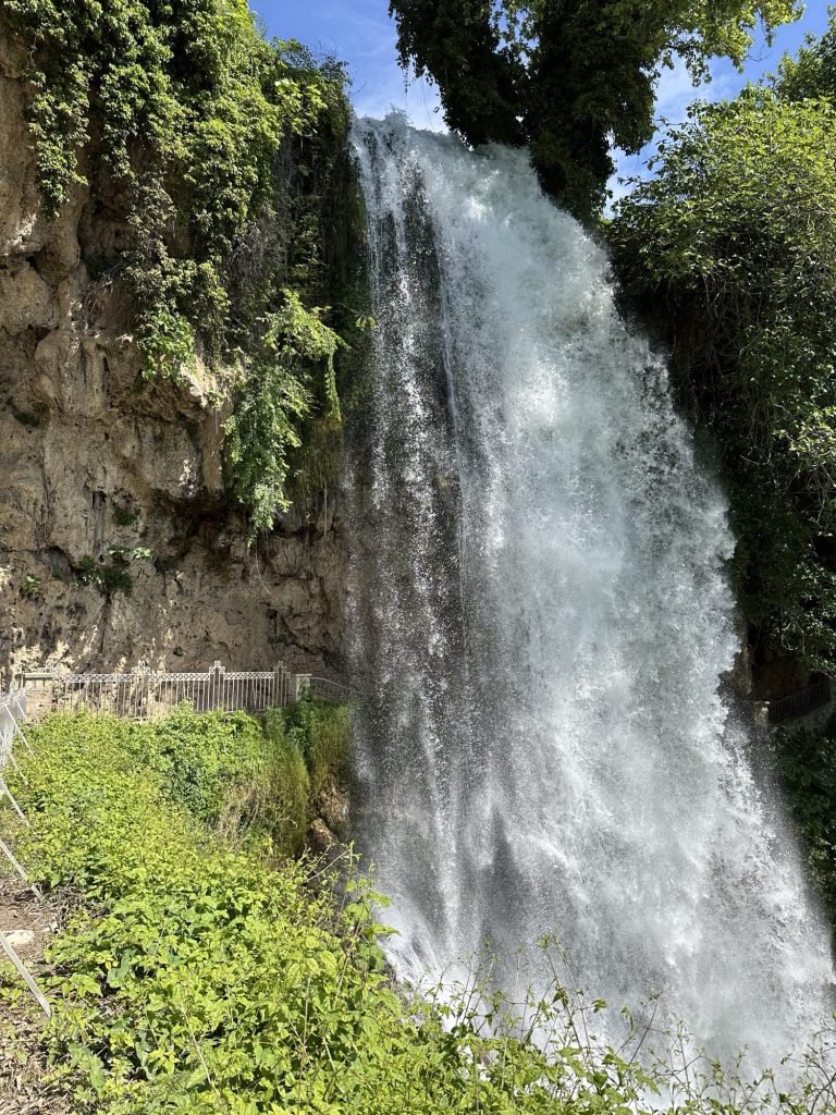 De waterval van Edessa in Macedonië