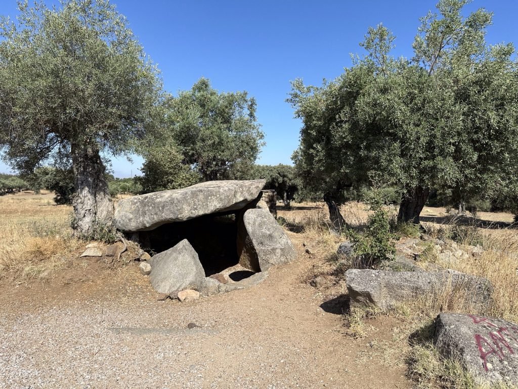 Antas do Oliva da Pega: dolmen tussen olijfbomen
