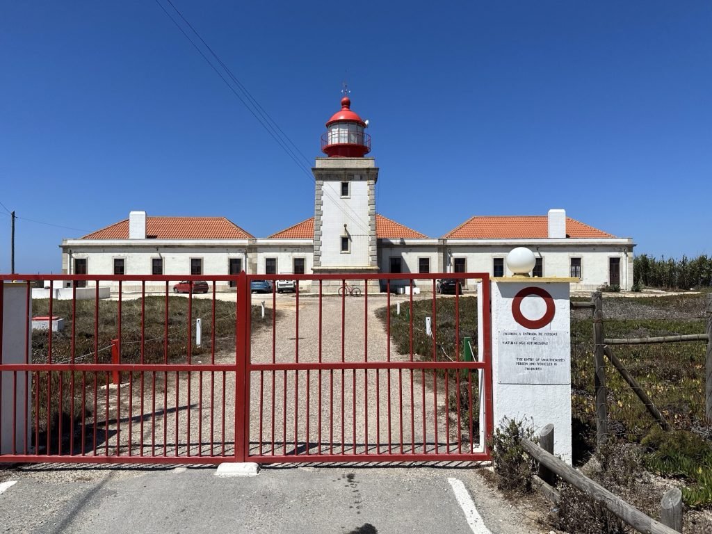 Kleine vuurtoren van Cabo Sardão