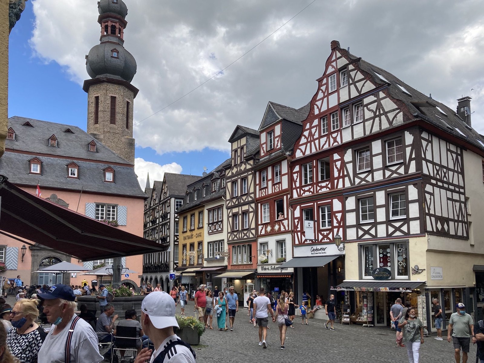 Vakwerkhuizen in Beilstein.