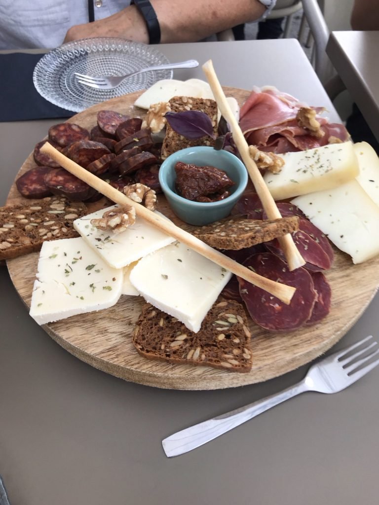 Portugees tapas-bord. 