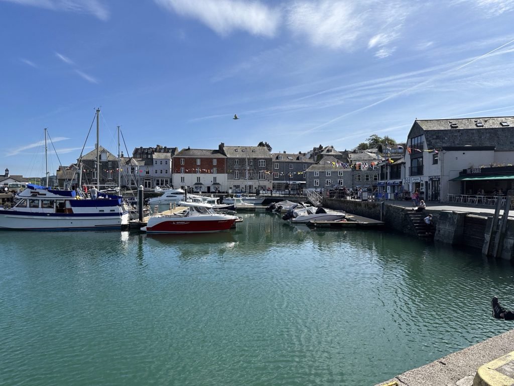 De haven van Padstow