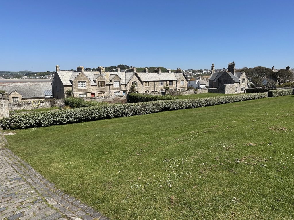 Het dorpje op Saint Michaels Mount