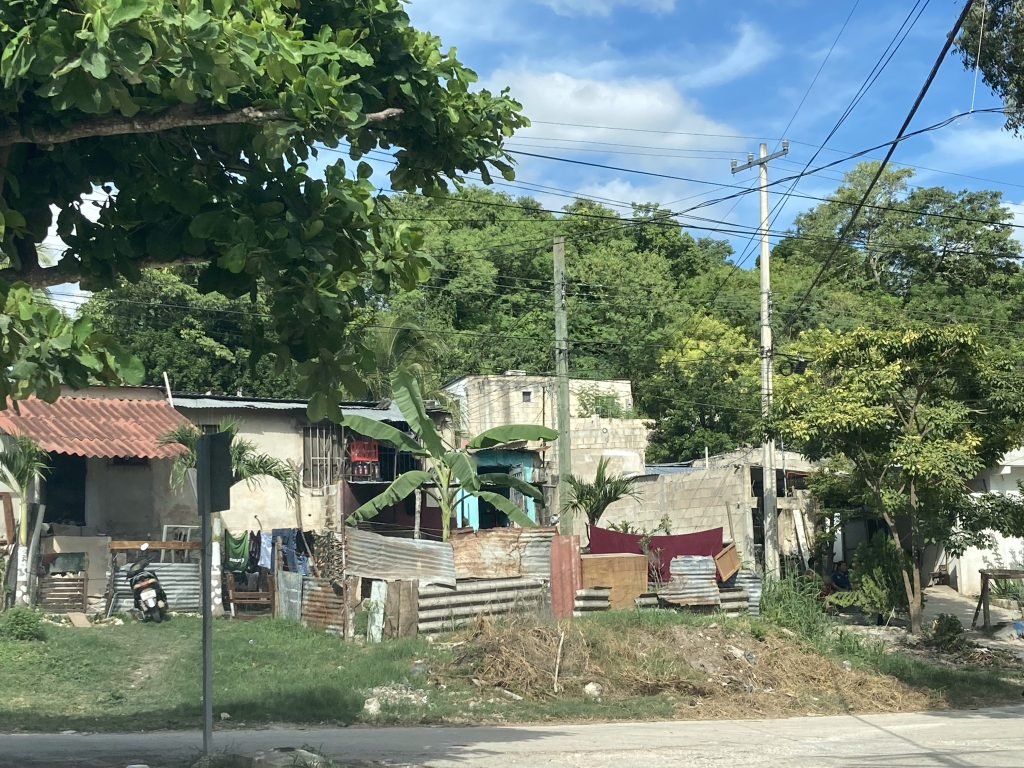 Krotwoningen in Chiná, Yucatán. 