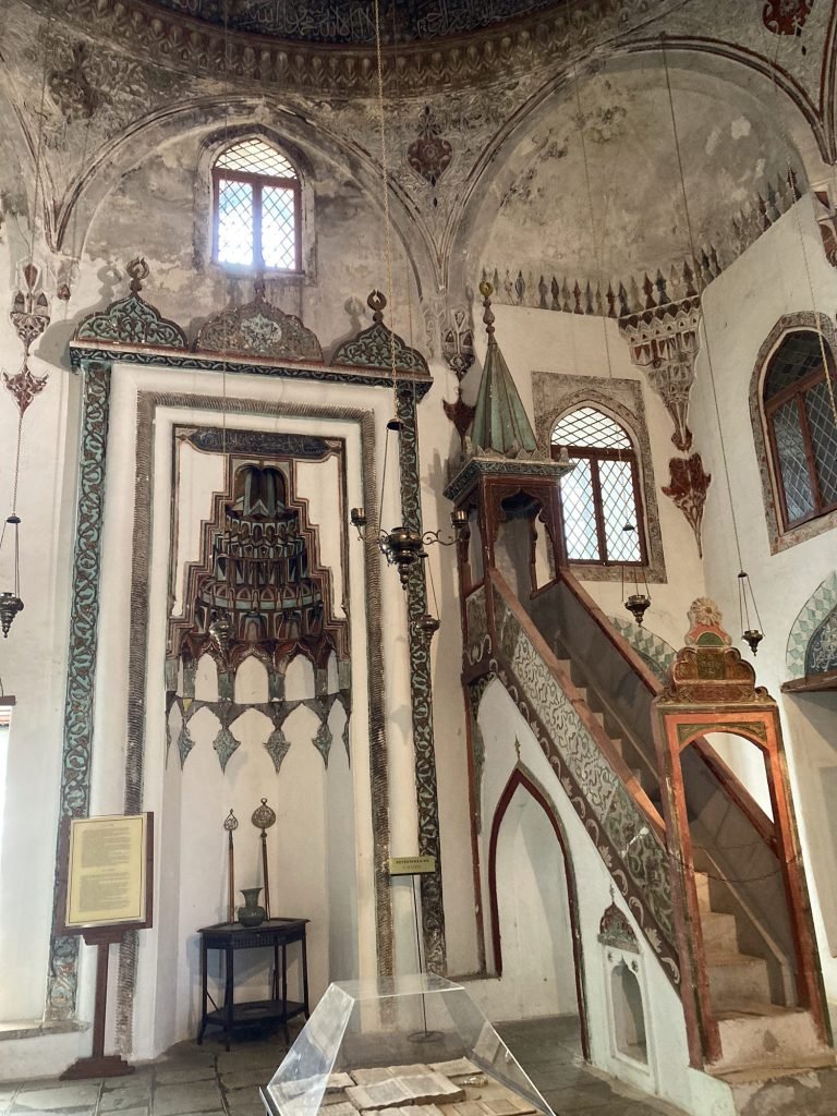 Interieur van Ali Pascha moskee in Ioannina, Centraal Griekenland